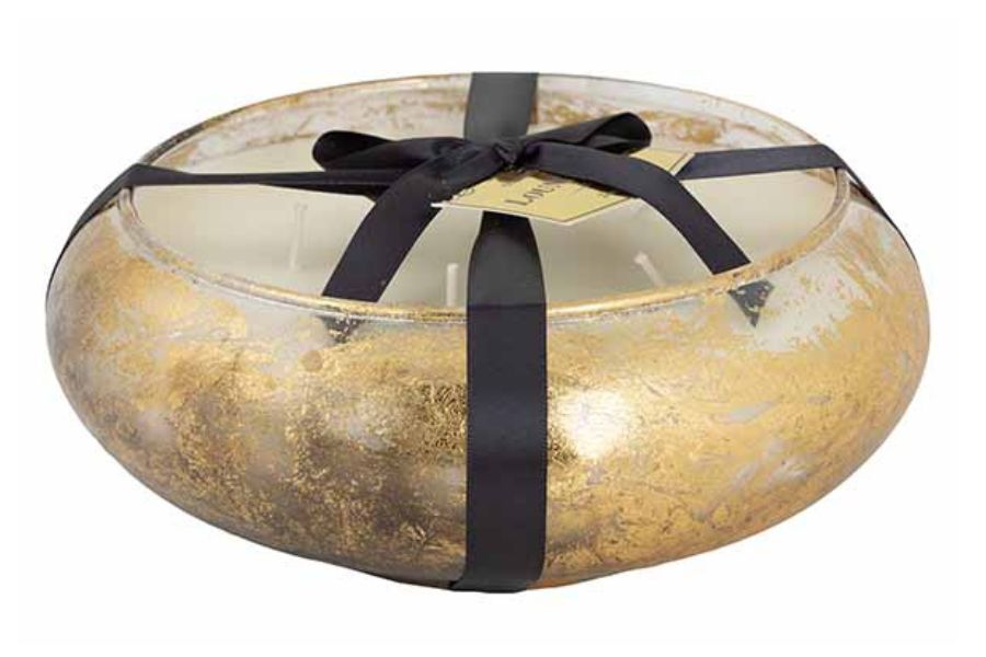 Cosy & trendy geurkaars Goud 