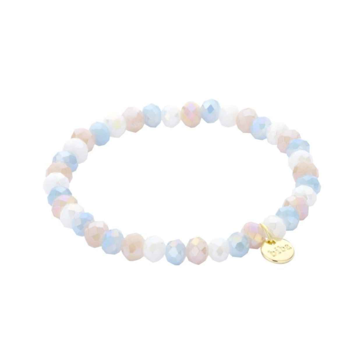 55761MIX11 biba Armband  blauw