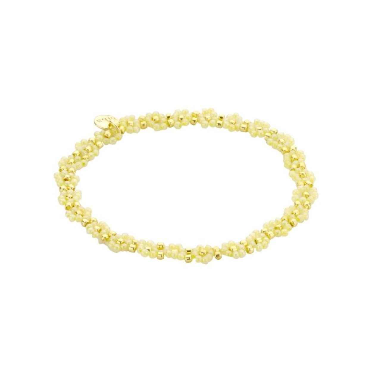 55856MIX01 biba armband Goudgeel