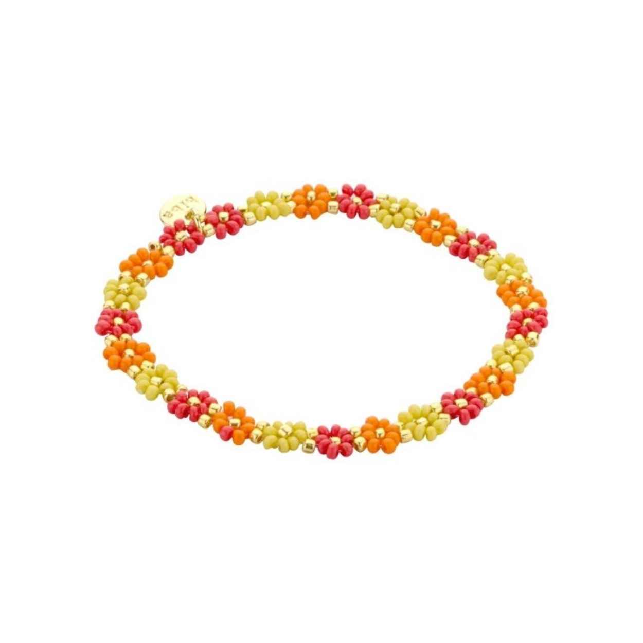 55856MIX02 biba armband Oranje Mix