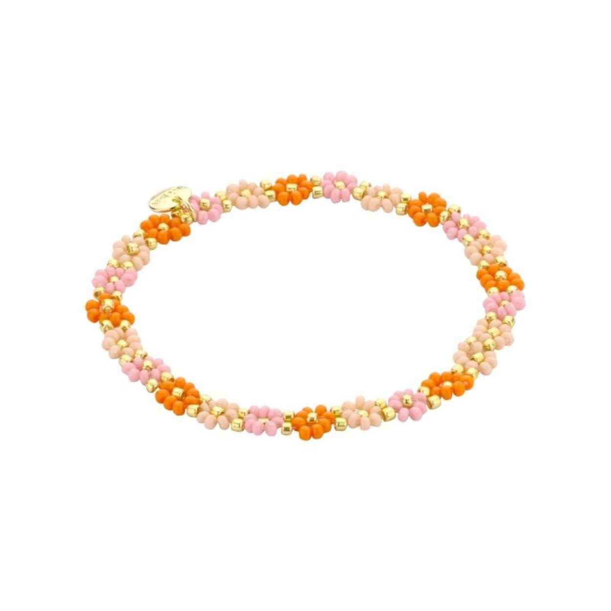 55859MIX02 armband biba oranje