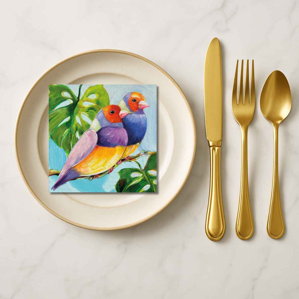 PPD servet papier Tropicale Conversation